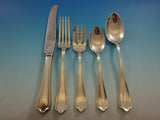 Maryland by Alvin Sterling Silver Flatware Set For 12 Service 62 Pieces