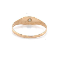 10k Yellow Gold Baby or Child's Ring with Seed Pearl Size 2.25 Jewelry (#J6468)