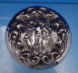 Irian by Wallace Sterling Silver Dresser Jar Lid 5/8" x 3 1/4" Art Nouveau #7789