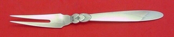 Cactus by Georg Jensen Sterling Silver Meat Fork 2-Tine 7 7/8"