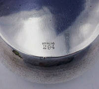 Lebolt Sterling Silver Porringer Arts and Crafts Hammered #294 (#3481)