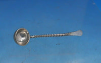 Empresa Plat Mexican Mexico Glass Salt Dip with Twist Handle Spoon (#6728)