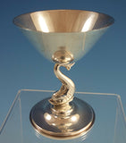 Hector Aguilar Mexican Sterling Silver Martini Glass with Dolphin Stem (#2097)