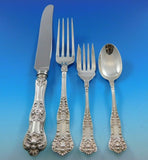 Queens by Birks Sterling Silver Flatware Set Dinner Service 61 Pieces Canada