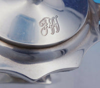 Crichton Brothers English Sterling Silver Demitasse Coffee Set 3pc (#3735)