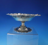 Strawberry by Mauser Sterling Silver Compote Raised #346 3" x 6 1/4" (#5058)