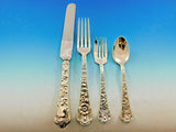 Cluny by Gorham Sterling Silver Flatware Dinner Size 4 piece Place Setting
