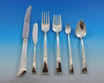 Linenfold by Tiffany & Co. Sterling Silver Flatware Service 8 Set 52 pieces