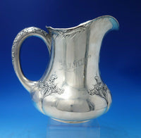 Shiebler Sterling Silver Water Pitcher Sea Life Fish Clams #2869 5 Pint (#6136)