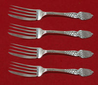Broom Corn by Tiffany and Co Sterling Silver Fish Fork Set 4pc AS Custom Made 7"