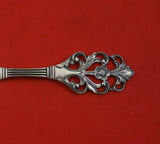 Viking Rose by Th. Marthinsen Sterling Silver Petit Four Server Engraved #239