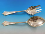 Persian by Tiffany and Co Sterling Silver Salad Serving Set Scalloped 9 1/2"
