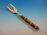 Tahiti by Buccellati Sterling Silver with Real Tahitian Bamboo Salad Fork 7" #3