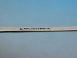 Antique Custom Engrave by Tiffany & Co Sterling Silver Cheese Knife Unusual Orig