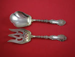 Strasbourg by Gorham Sterling Silver Salad Serving Set 2pc AS w/Applied Lacing