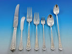 Old Brocade by Towle Sterling Silver Flatware Set for 12 Service 99 pieces