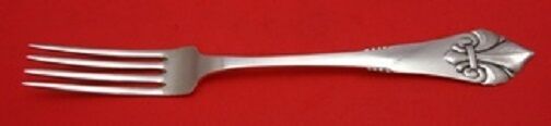 French Lily - Danish By Christian F Heise Sterling Silver Dinner Fork 8"