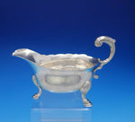 John Pollock English Georgian Sterling Silver Gravy Boat Footed c. 1749 (#3692)