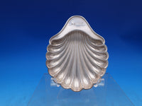 English Sterling Silver Pate Butter Set Shell Dishes 4-pc set in Box (#7429)