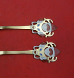 Christmas by A. Michelsen Sterling Silver Fork and Spoon Set 2pc 1952 Santa