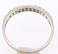 Platinum .20ct Genuine Natural Diamond Ring Band (#J3930)