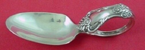 Afterglow By Oneida Sterling Silver Baby Spoon Bent Handle Custom