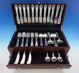 Danish Crown by Frigast Sterling Silver Flatware Set 12 Service 84 Pieces Dinner