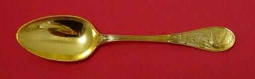 Audubon by Tiffany and Co Sterling Silver Place Soup Spoon 7 1/4" Vermeil Gold