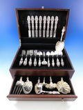 Lily by Whiting Sterling Silver Flatware Set for 8 Service 56 Pieces