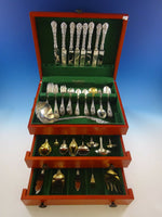 Renaissance by Dominick and Haff Sterling Silver Flatware Set Service 71 Pieces