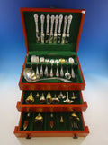 Renaissance by Dominick and Haff Sterling Silver Flatware Set Service 71 Pieces