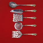 Grande Baroque by Wallace Sterling Silver Brunch Serving Set 5-Piece Custom Made