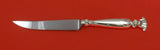 Romance of the Sea by Wallace Sterling Silver Steak Knife Serrated Custom 8 1/2"