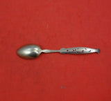 Number 3 by Whiting Sterling Silver Demitasse Spoon Gold Washed 4 1/8"
