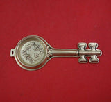 Reed and Barton Sterling Silver Wine Taster Key Shape 3 3/4" Tastevin