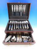 Acorn by Georg Jensen Sterling Silver Flatware Set for 8 Service Dinner 90 Pcs