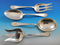 Sheraton by Mount Vernon Sterling Silver Flatware Set Fitted Chest 243 Pc R Mono