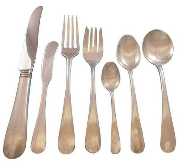 French Colonial by Blackinton Sterling Silver Flatware Set for 8 Service 62 pcs