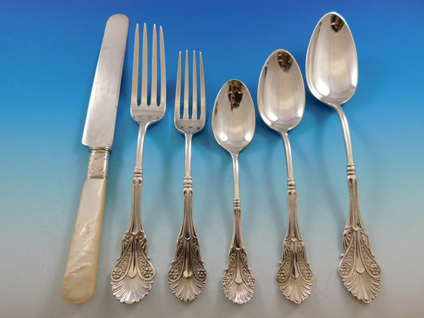 Corinthian by Polhamus Shiebler Sterling Silver Flatware Service Set 72 pieces