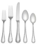 Venetian Lace by Lenox Stainless Steel Flatware Set Service for 12 New 60 pieces