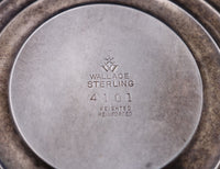Grande Baroque Wallace Sterling Silver Candelabra 3-Light Pair #4101 (#7430)