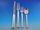 Triade by Christofle France Silverplated Flatware Set for 6 Service 31 pieces