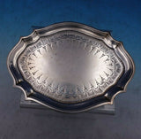 Charles Aldridge English Georgian Sterling Silver Card Tray circa 1787 (#6751)