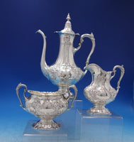 Francis I by Reed and Barton Sterling Silver Demitasse Coffee Set 3pc (#6887)