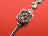 Bust by Gorham Sterling Silver Ice Spoon w/3D Bust on Cube PCD w/ Lotus BC