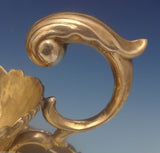 Camusso Sterling Silver Gravy Boat & Underplate with Scrolly Border (#0323)