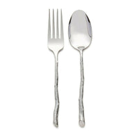 Bark & Branch by Michael Aram Stainless Steel Twig Flatware Set for 8 42 Pcs New