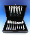 Barocco by Wallace Italy Sterling Silver Flatware Set Service Dinner 40 pieces