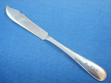 Arvesolv #10 by Hans Hansen Danish Sterling Silver Fish Knife Flat AS 8 5/8"