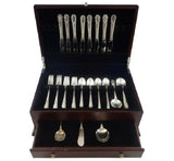 Bridal Veil by International Sterling Silver Flatware Set 8 Service 51 Pieces